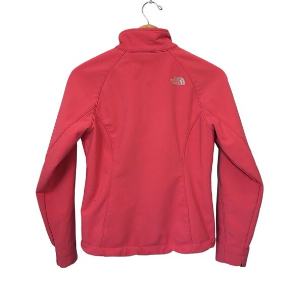 The‎ North Face Softshell Jacket F11 AMVX T183 Fleece Lined Full Zip Pink S - Picture 7 of 16